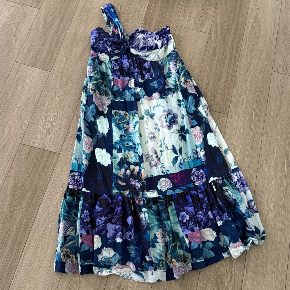 Maeve by Anthropologie One-Shoulder Maxi Dress Women’s size 2X - Picture 4 of 16